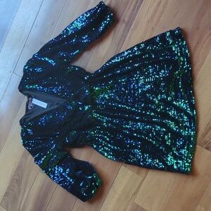 Baltic Born Mermaid Sequin Dress XL